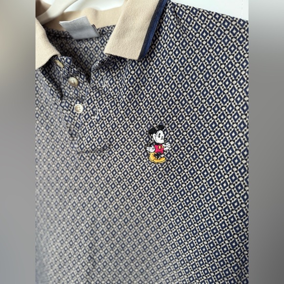Vintage Disney Men's Mickey Mouse Polo Shirt size medium - Picture 3 of 9